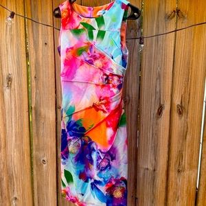 Calvin Klein dress. Super stretch. Size 0. NWOT.